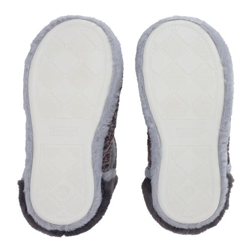 Pantufla bota peluda