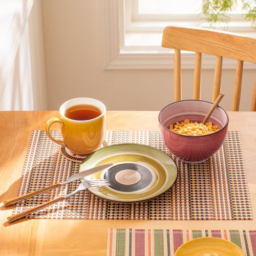 Plato Pan Rústico de Cerámica