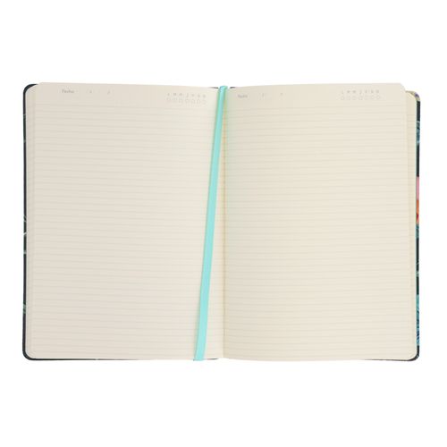 Libreta 120 Hojas con Lineas A5 Tapa Dura