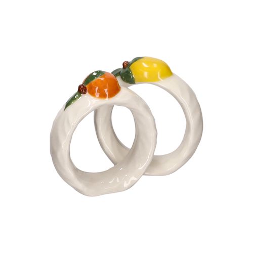 Set 4 Anillos para Servilletas de Cerámica