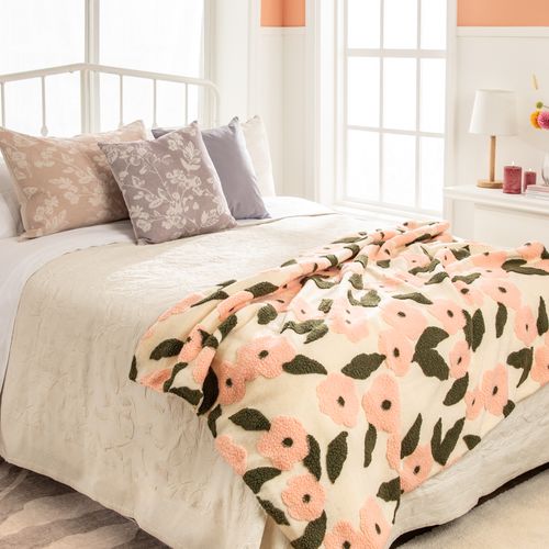 Manta Jacquard con Sherpa