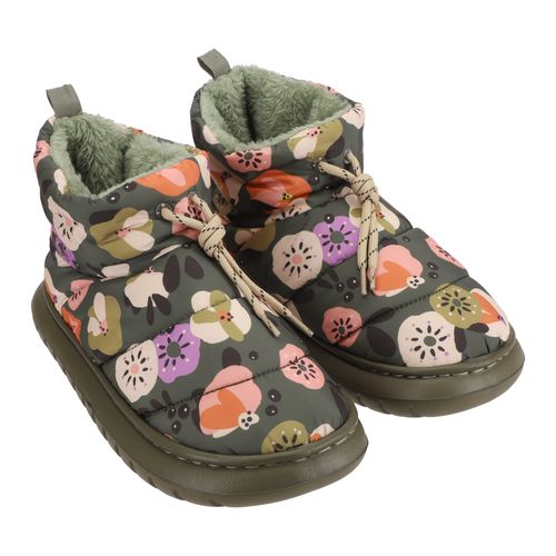 Pantufla Bota con Estampado