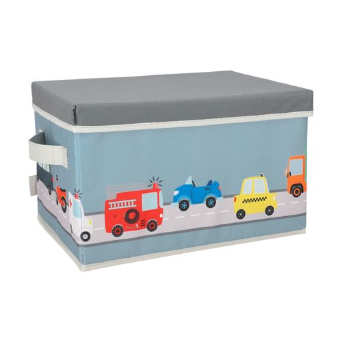 Caja Organizadora con Tapa de Tela
