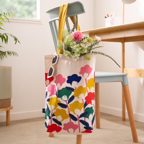 Bolso con Diseño de Tela