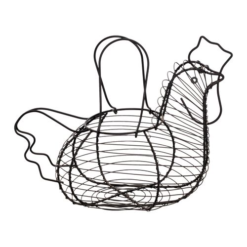 Canasto para Huevos con Forma de Gallina